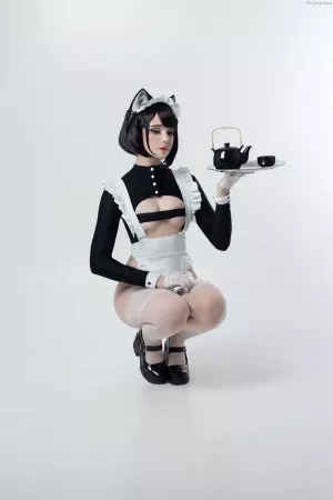 拉脱维亚Coser美女CandyBall-No.004 – NekoMaid 主题写真 [75P]