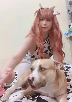 越南Coser美女Uy Uy - No.073 Cow chan selfie set 主题写真 [60P]