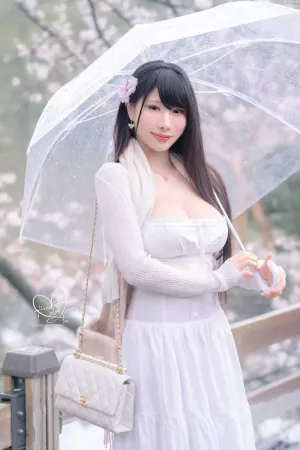 台湾Coser美女雨波_HaneAme-474 原创 雨樱下的约定 主题写真 [65P]