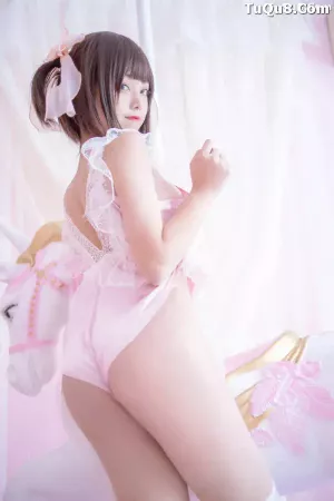 Coser美女蜜汁猫裘No.001 – 粉色私房 主题写真 [14P]