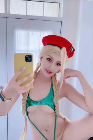亚裔Coser美女-MisswarmJ-077 - Lewd Cammy 主题写真 [28P]
