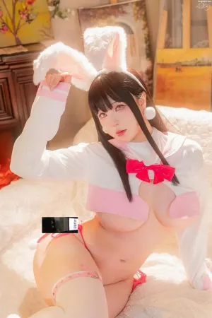 微胖系Coser美女皮皮奶-No.064 - JK卯之樱 主题写真 [60P]