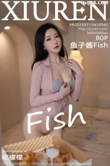 [XiuRen秀人网] 2025.07.11 No.10542 鱼子酱Fish 灰色内衣 [80P]