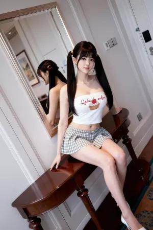 AIG美女_No.146_柚柚sasa_短裙抹胸萝莉 主题写真 [59P]