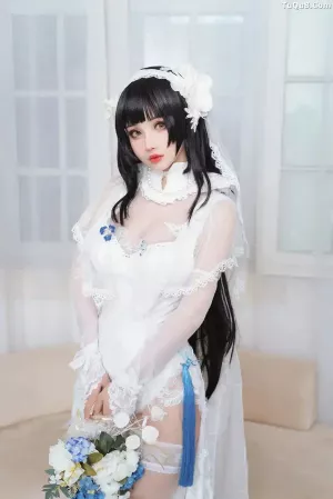 Coser美女rioko凉凉子 NO.070 - 95花嫁 主题写真 [25P]